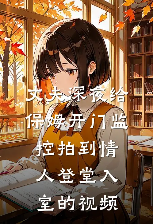 丈夫深夜给保姆开门监控拍到情人登堂入室的视频