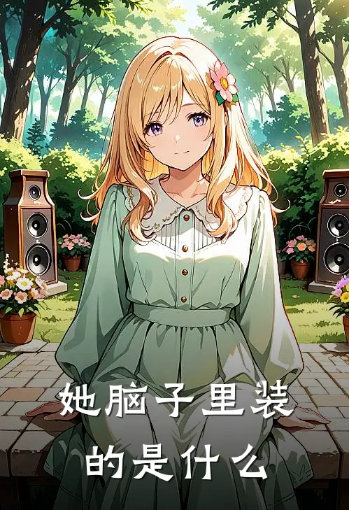 她脑子里装的是英文
