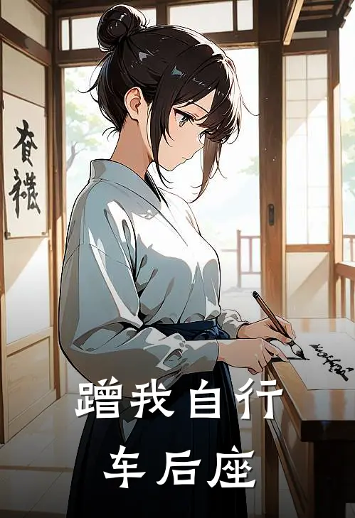 蹭我自行车后座