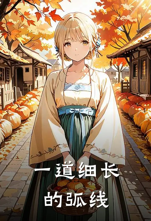 一道细长的弧线
