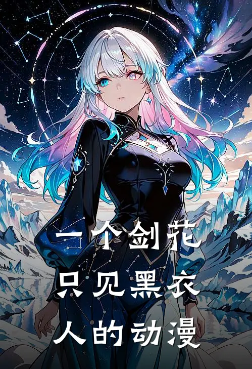 一个剑花只见黑衣人的动漫