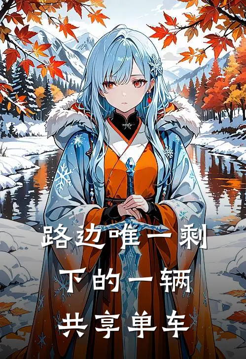 路边唯一剩下的一辆共享单车