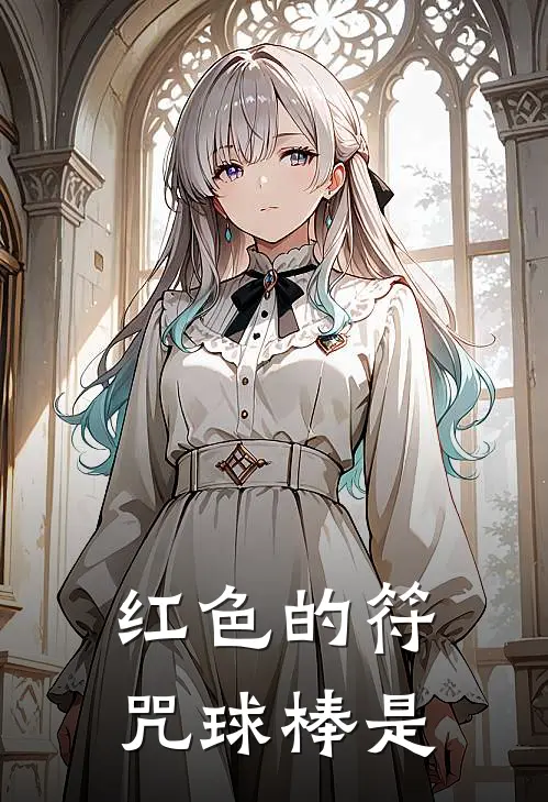 红色的符咒球棒是