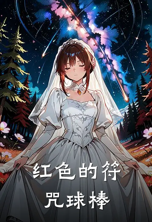 红色的符咒球棒