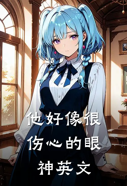 他好像很伤心的眼神英文