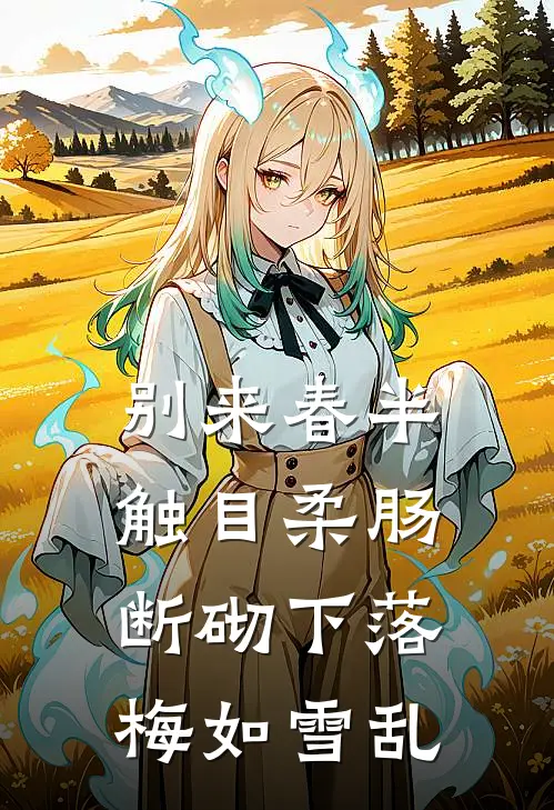 别来春半触目柔肠断砌下落梅如雪乱