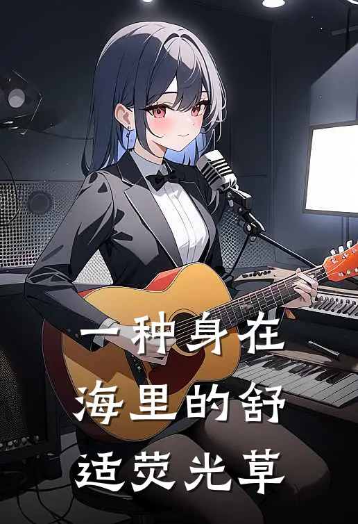 一种身在海里的舒适荧光草