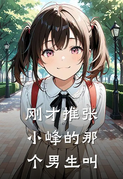 刚才推张小峰的那个男生叫