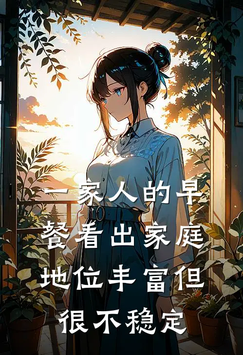 一家人的早餐看出家庭地位丰富但很不稳定