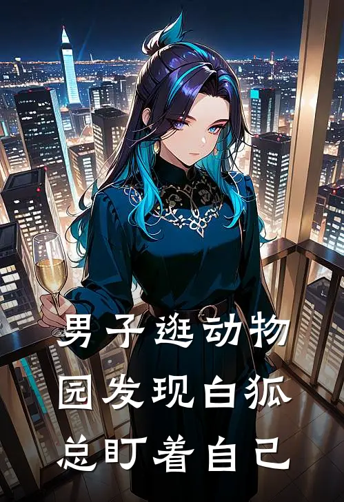 男子逛动物园发现白狐总盯着自己