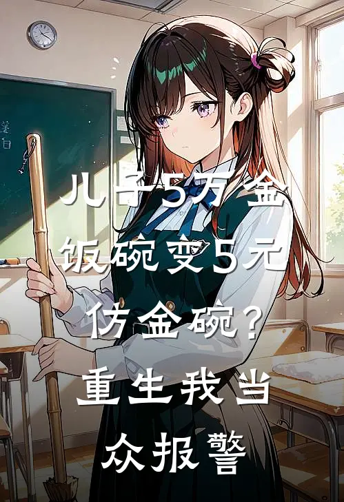 儿子5万金饭碗变5元仿金碗？重生我当众报警