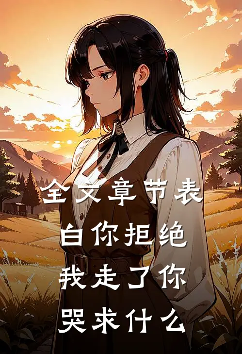 全文章节表白你拒绝，我走了你哭求什么