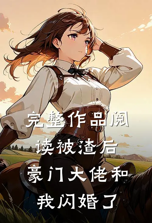 完整作品阅读被渣后，豪门大佬和我闪婚了