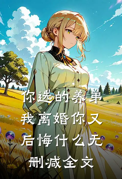 你选的养弟,我离婚你又后悔无删减全文